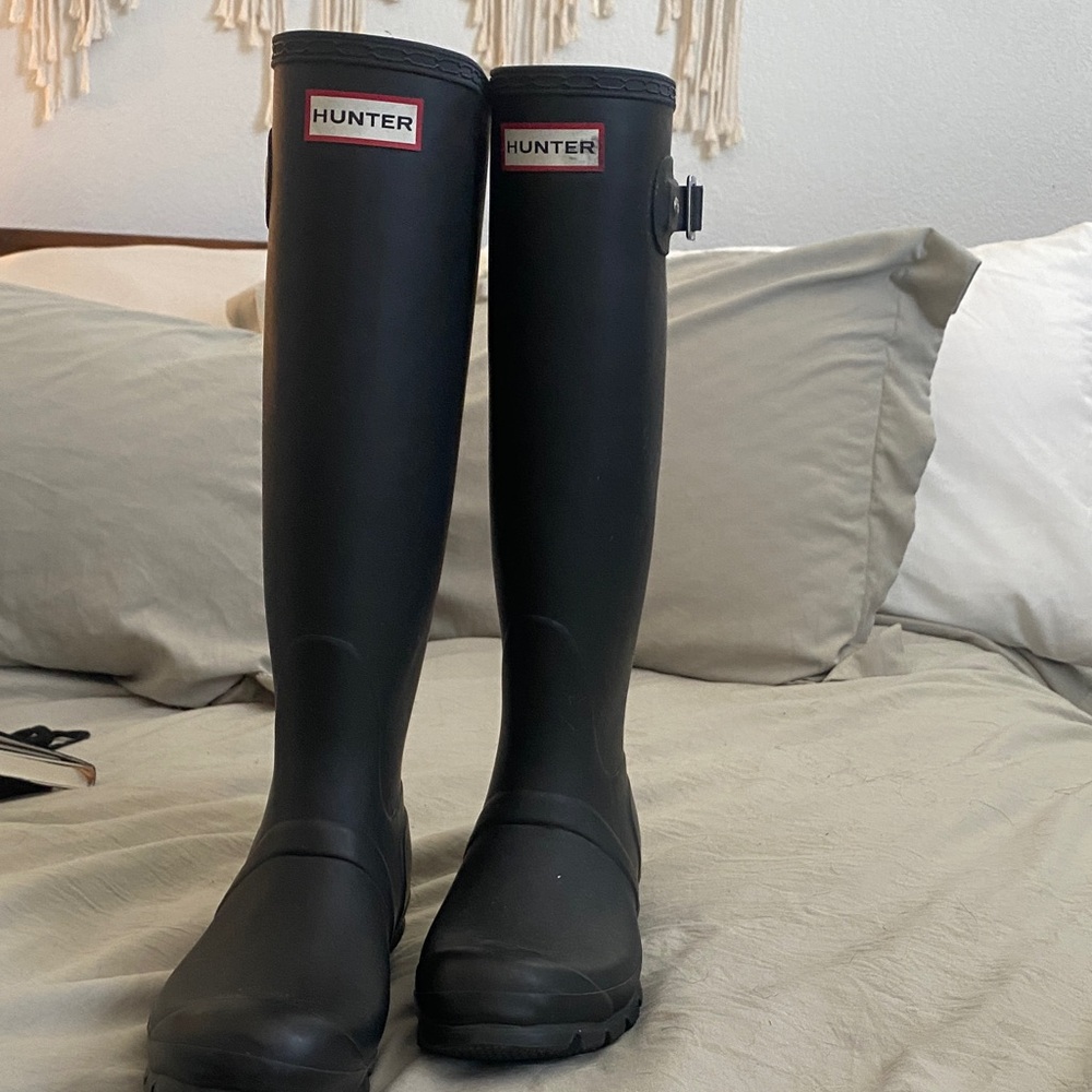 Hunter Classic Black Waterproof Boots